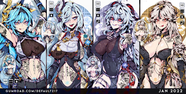 [Defaultz_17] 作品合集截至2023.7【8169P/32.6G】