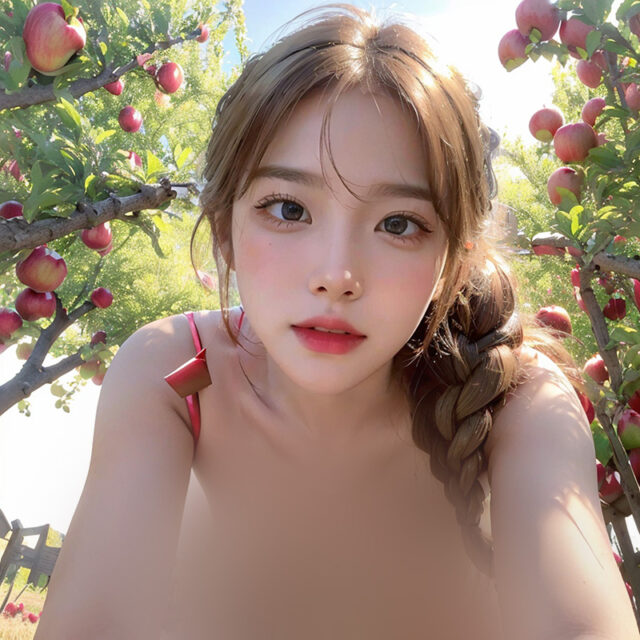 [AI绘图] – Apple Garden 韩系田园巨汝神画风 116P