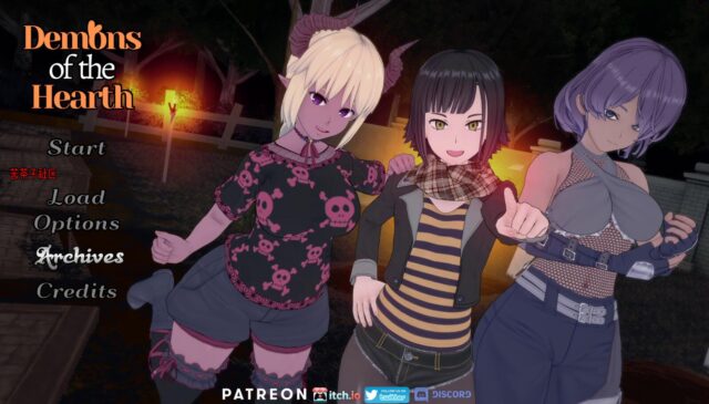 【沙盒SLG/汉化/动态】炉膛恶魔 Demons of the Hearth v0.7 PC+安卓汉化版 [4.1G]