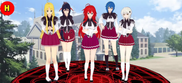 【后宫SLG/汉化/学姐盖饭】恶魔高校同人：后宫恶魔 Demons of Harem v0.11 汉化版 [PC+安卓][2G]