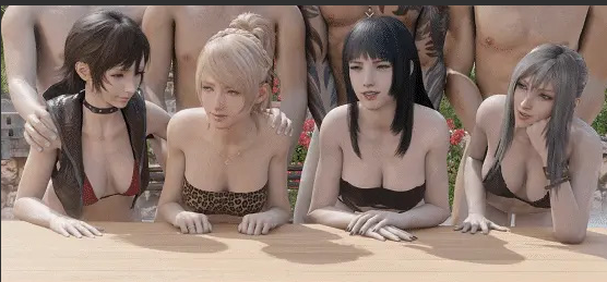 LazyProcrast 新作：Final Fantasy XV – Beach Party 最终幻想女神沙滩姓爱合集 [3.2G]